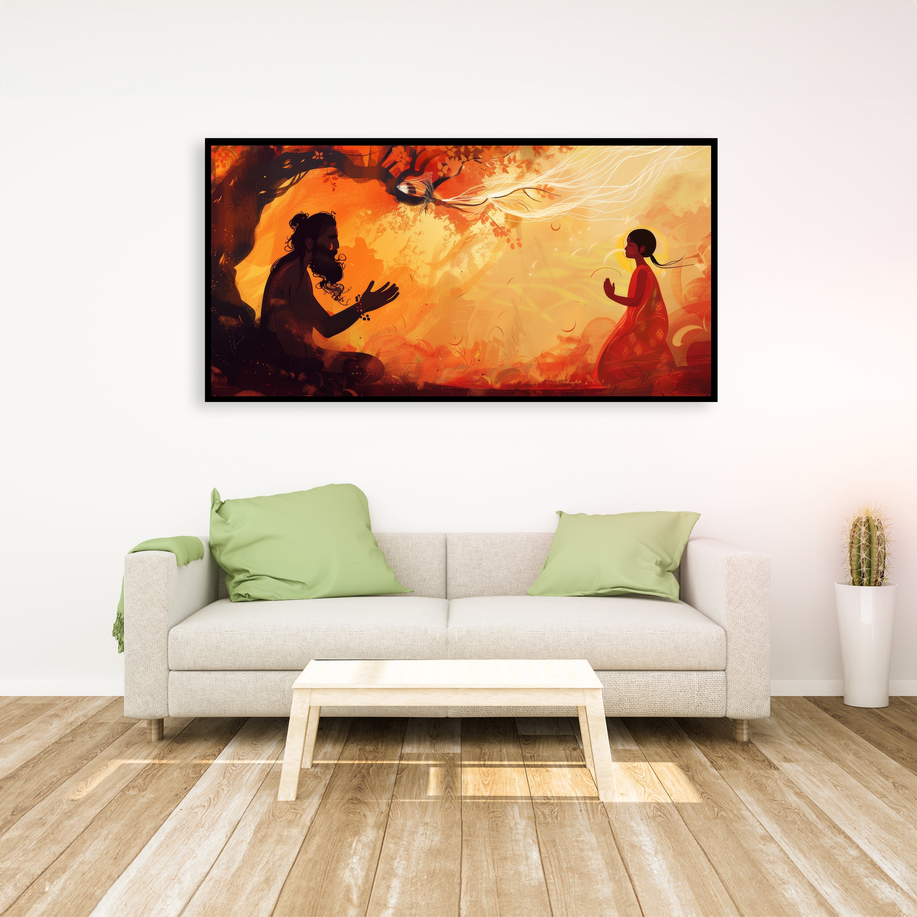 Guru Purnima design for Living Room, Bedroom, Office