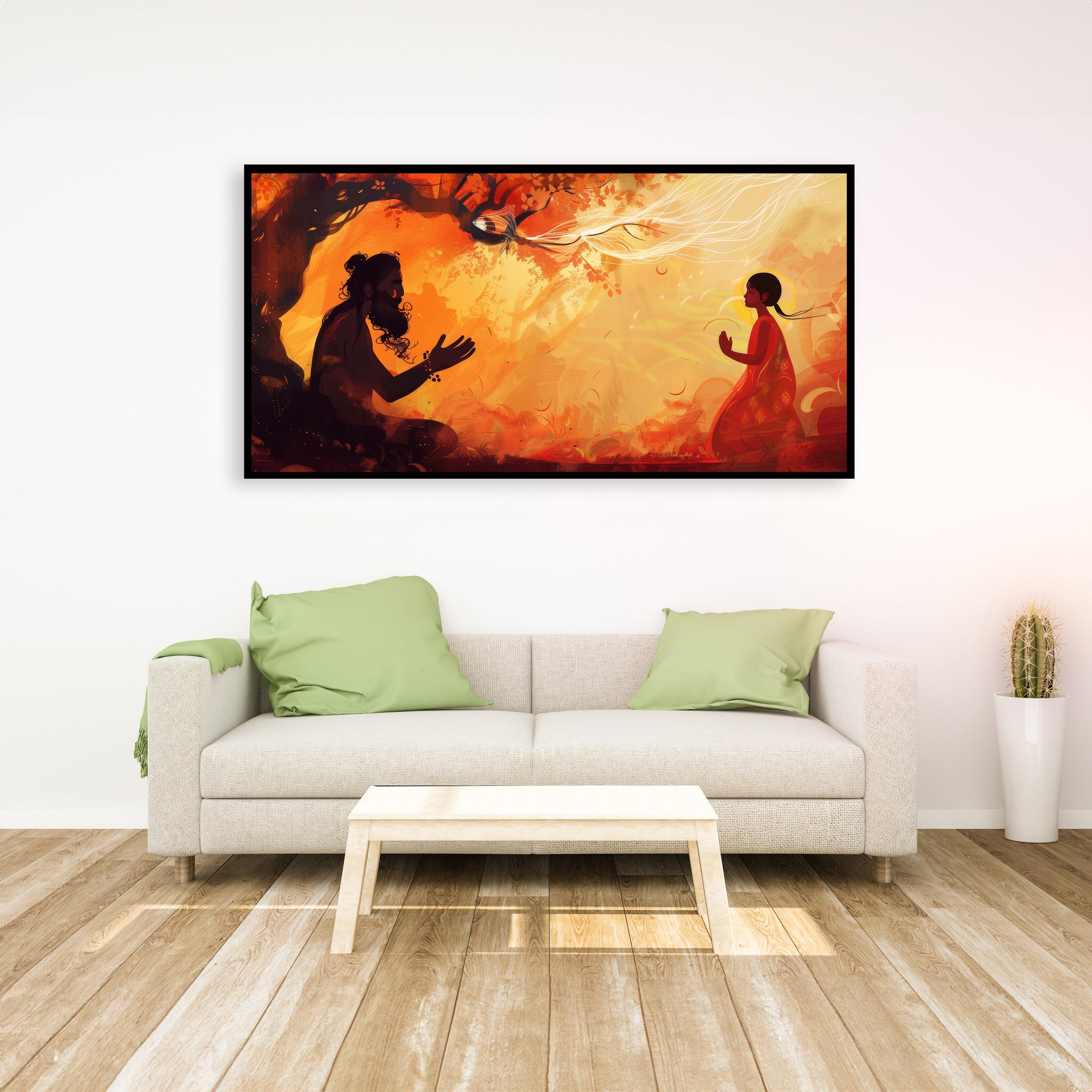 Guru Purnima design for Living Room, Bedroom, Office