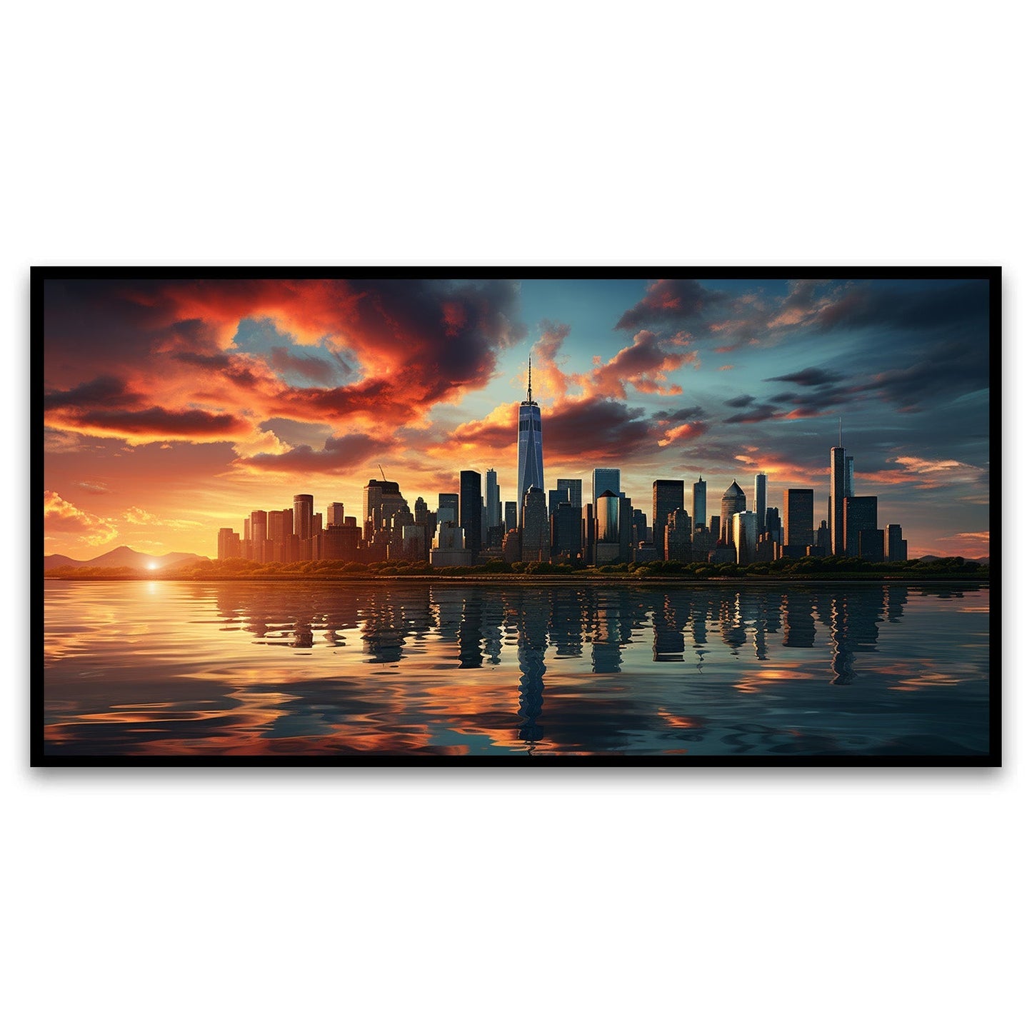 New York city Canvas Wall Painting for Living Room, Bedroom, Office.