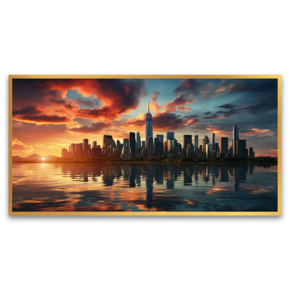 New York city Canvas Wall Painting for Living Room, Bedroom, Office.