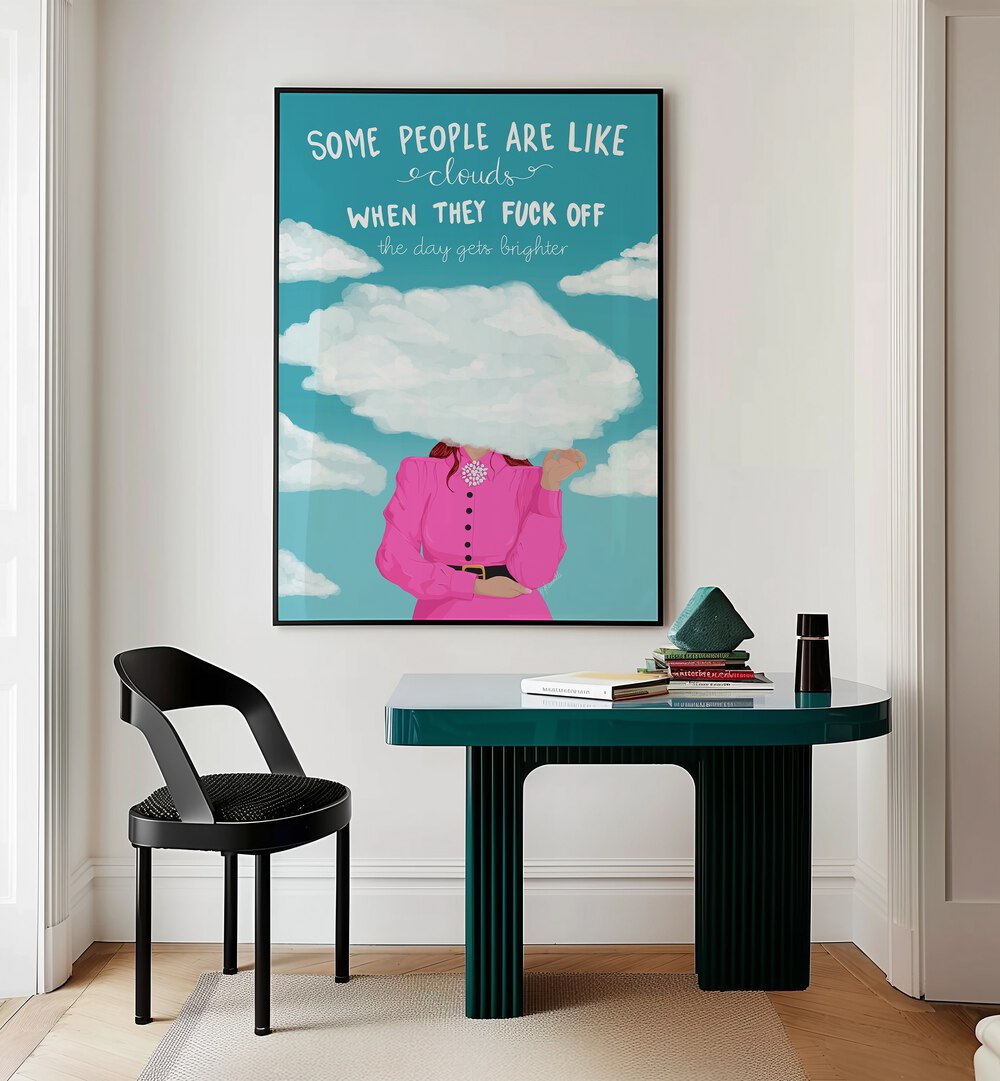 CLOUDS , QUOTES & TYPOGRAPHY POSTERS