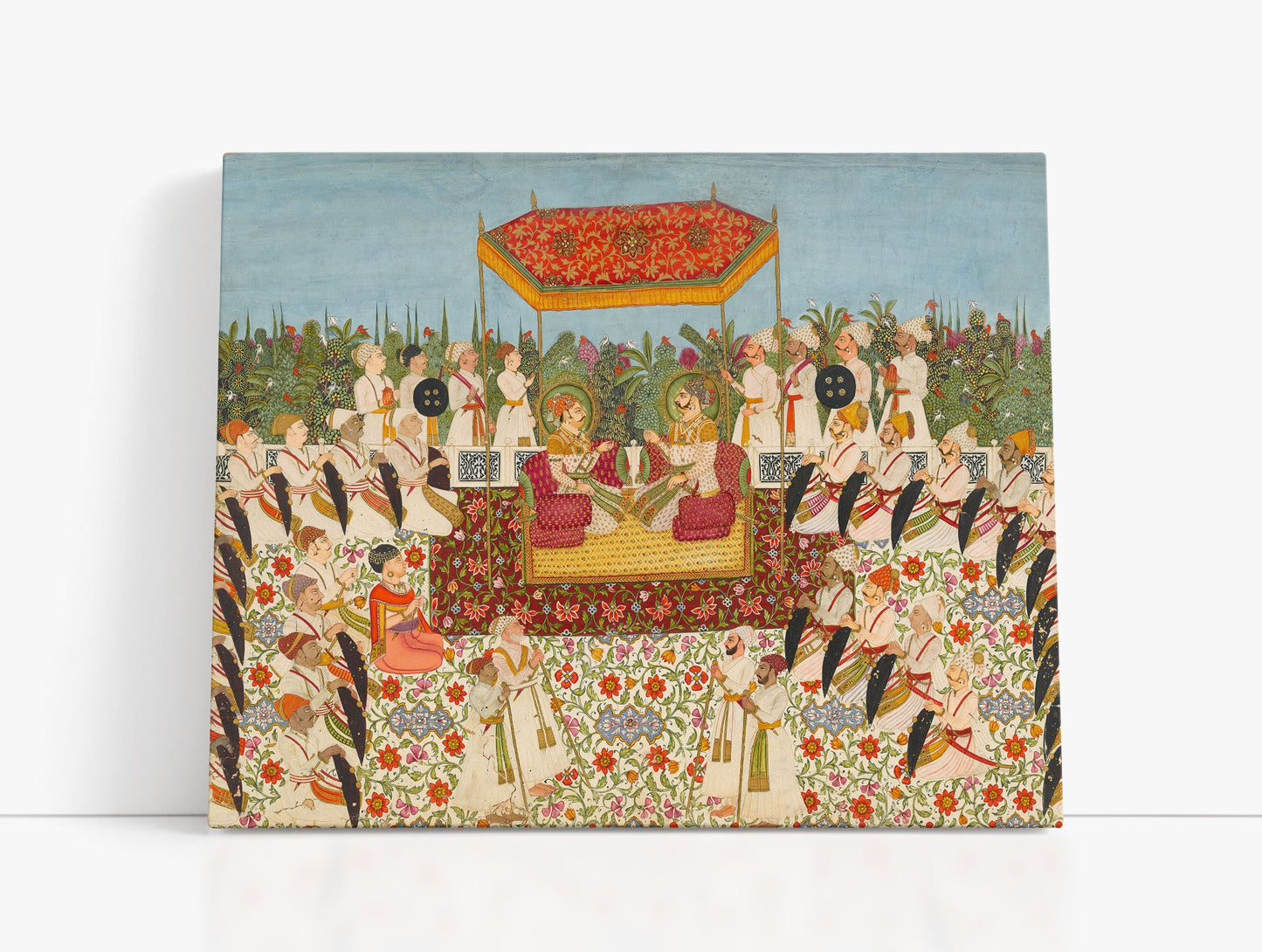 Darbar Mirza Maharao Lakhpatiji // Wall Art Print