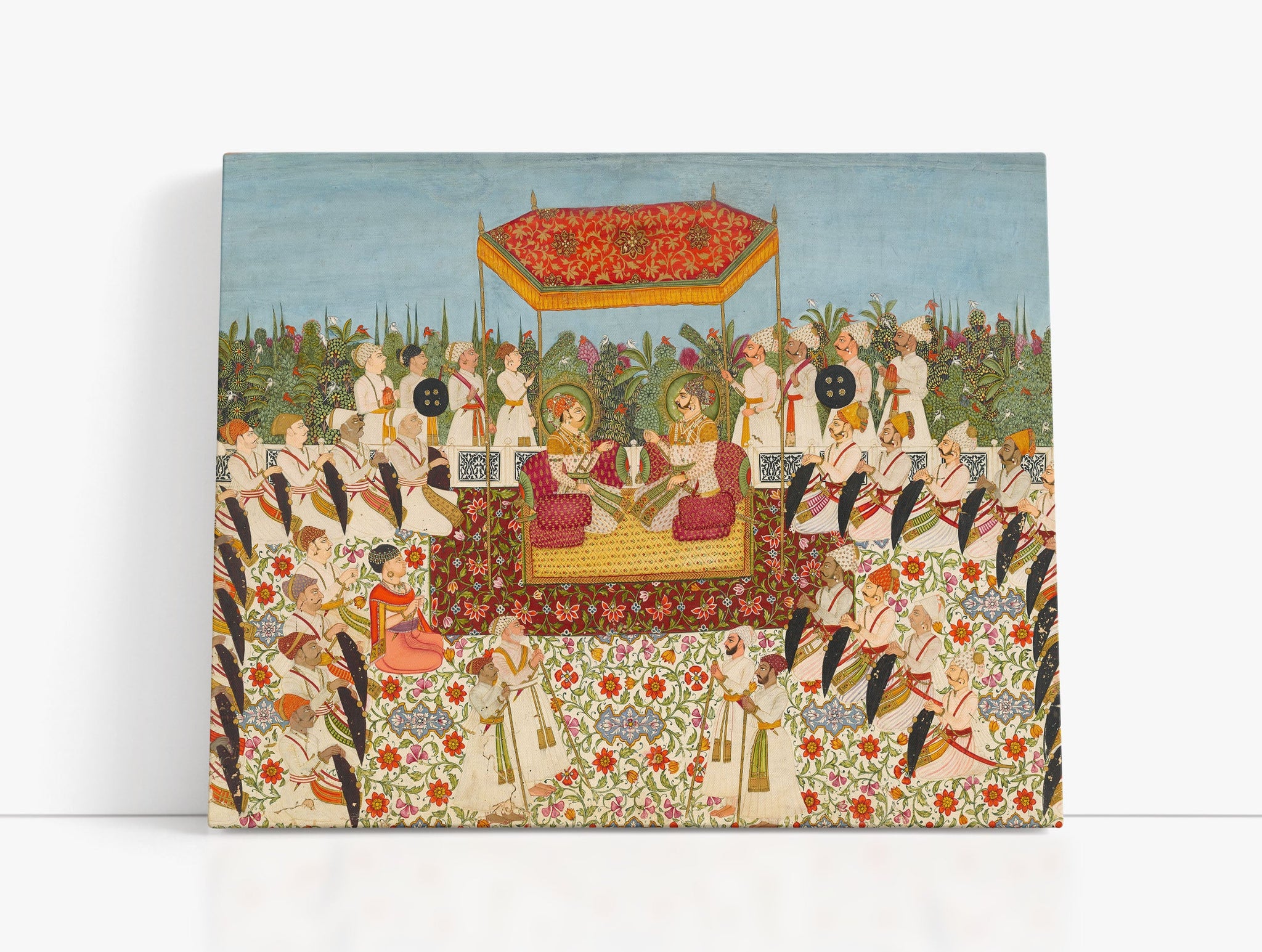 Darbar Mirza Maharao Lakhpatiji // Wall Art Print
