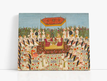 Darbar Mirza Maharao Lakhpatiji // Wall Art Print