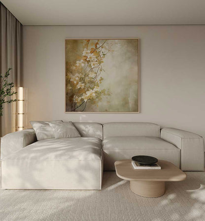 FA VINTAGE FLORAL V , FLORAL FLOWER PAINTINGS
