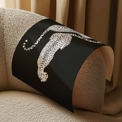 Black And White Leopard Modern Wall Art Wall Frame