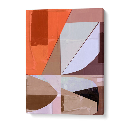 RUSTIC TEXTURES I , ABSTRACT PAINTINGS