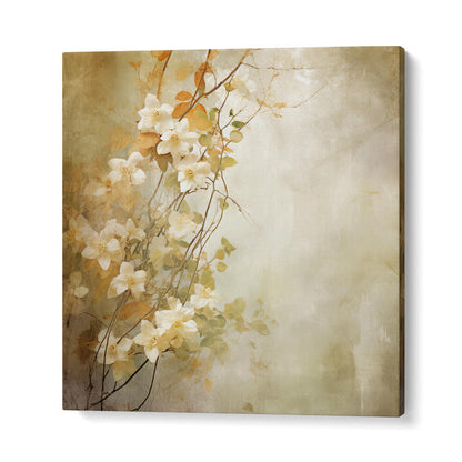 FA VINTAGE FLORAL V , FLORAL FLOWER PAINTINGS
