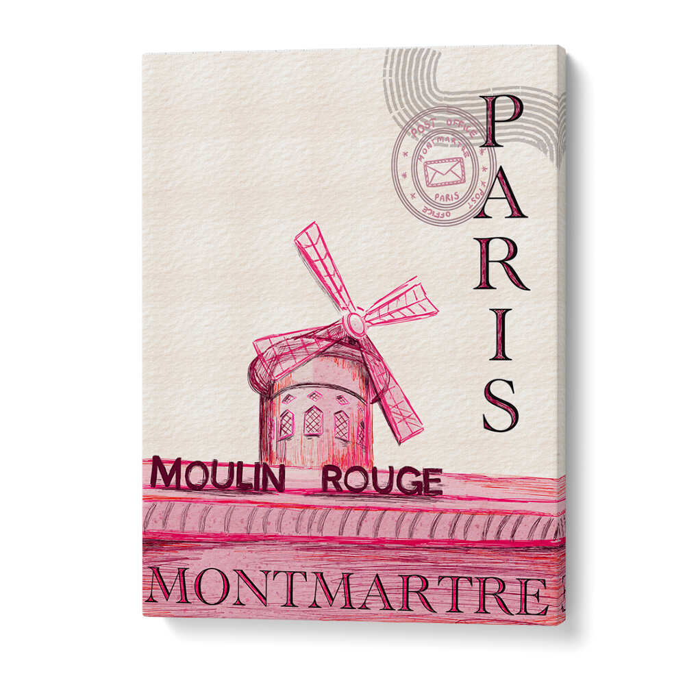 MOULIN ROUGE PARIS , TRAVEL POSTERS