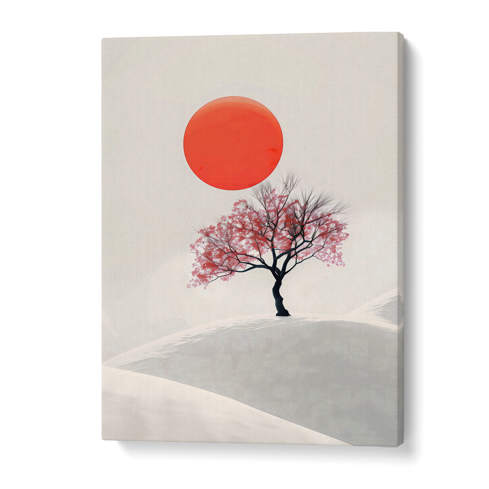 THE SAKURA TREE , JAPANESE PAINTINGS