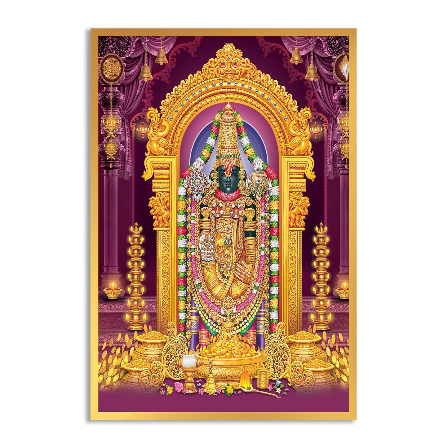 Lord Ram Lalla Canvas Painting