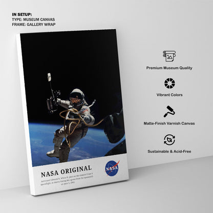 Astronaut on the Gemini-Titan 4, NASA Art Posters