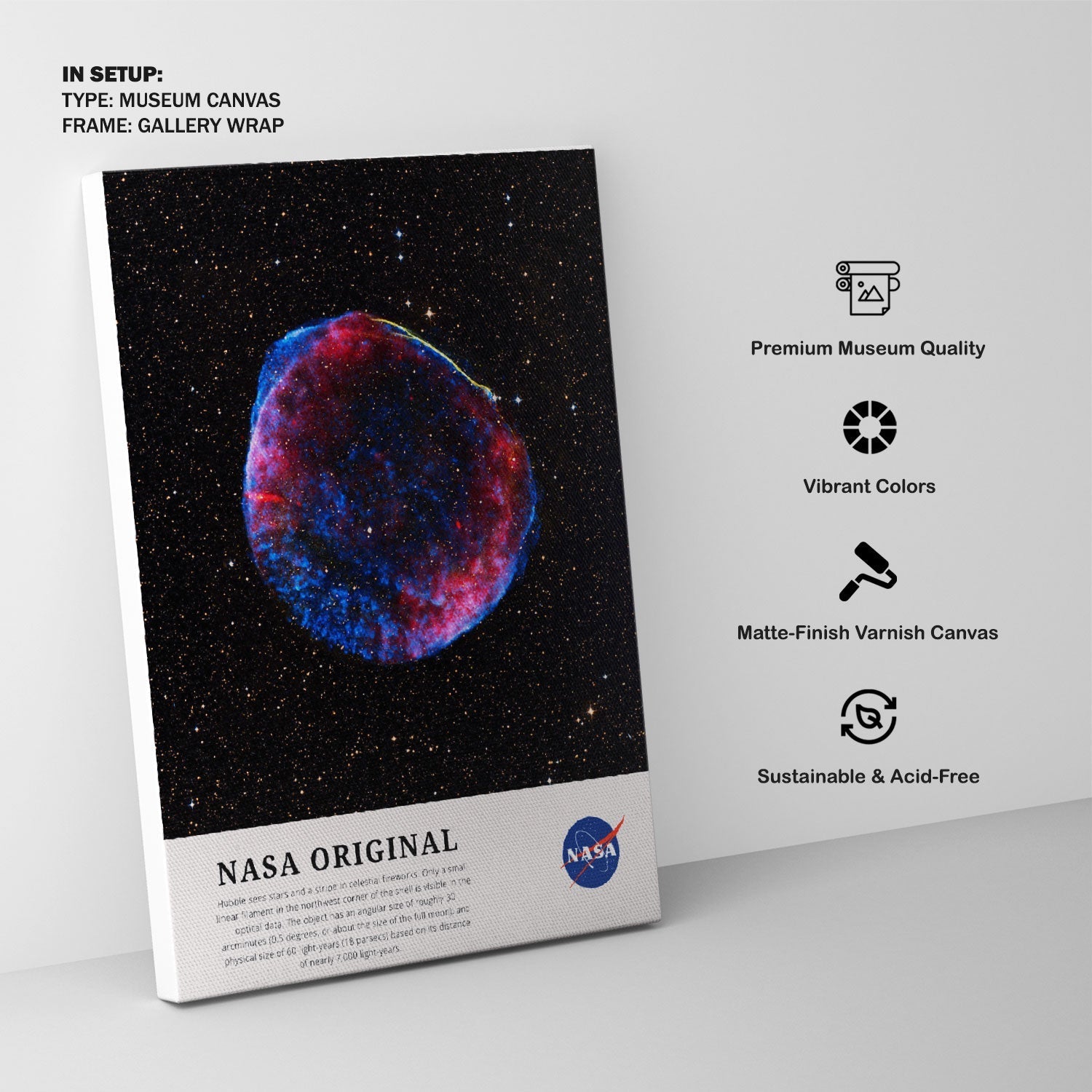 Celestial fireworks, NASA Art Posters