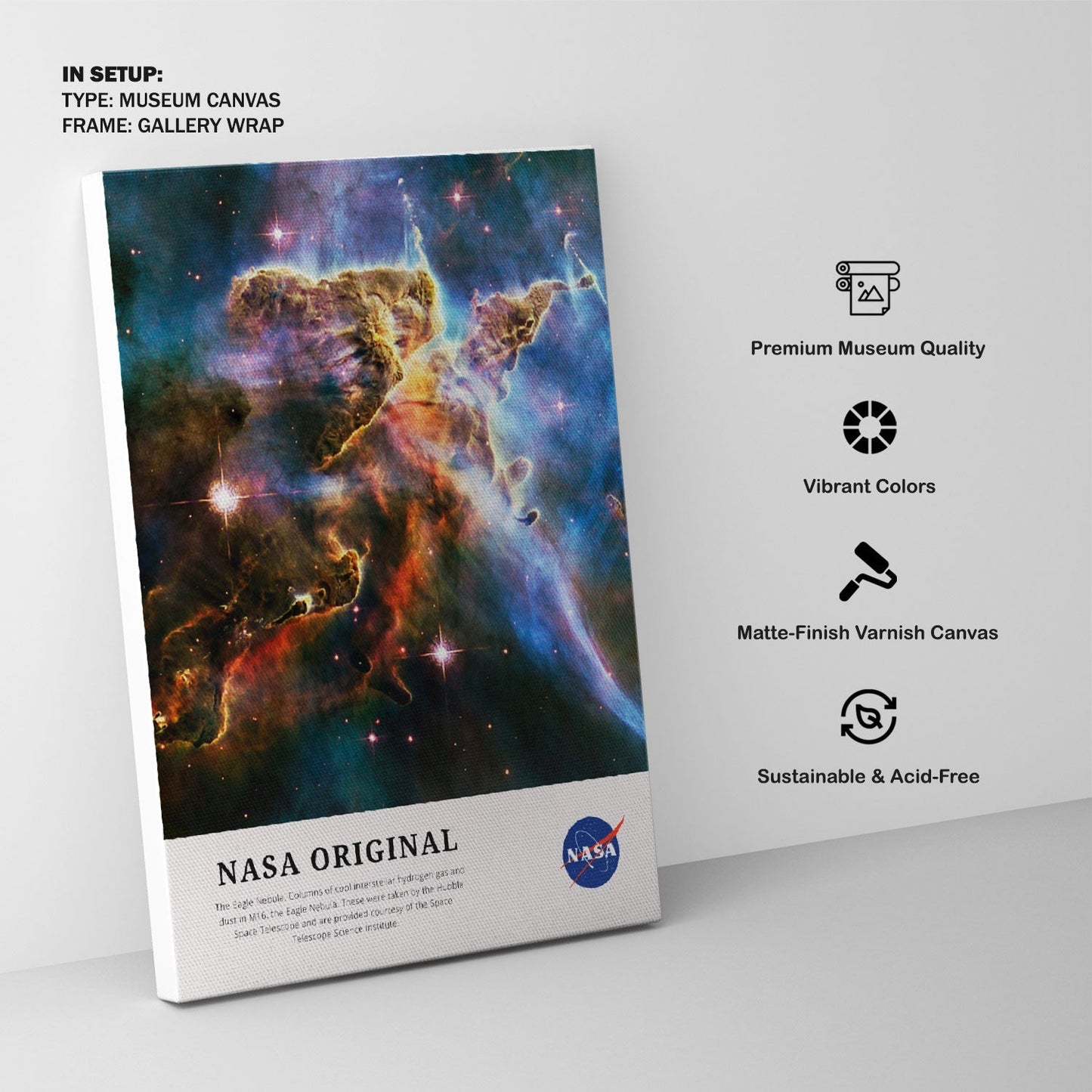 Eagle Nebula, NASA Art Posters