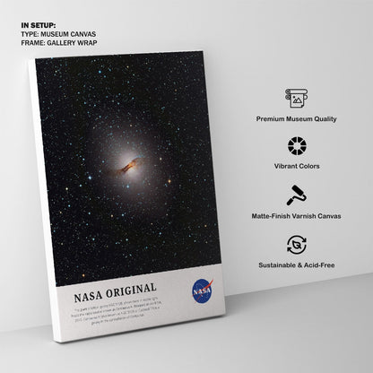 Elliptical Galaxy, NASA Art Posters