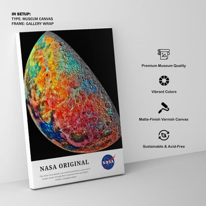 False-Color Mosaic, NASA Art Posters