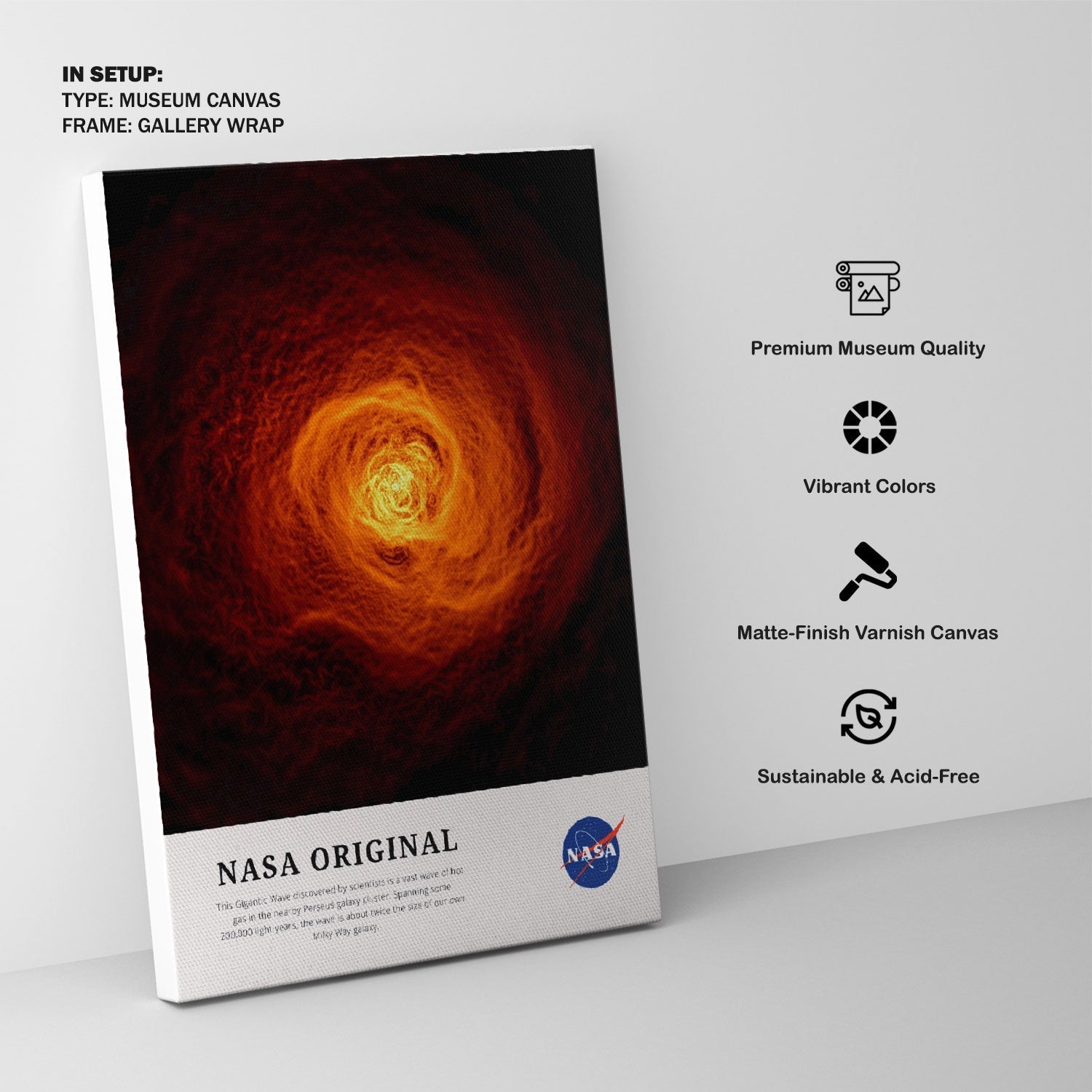 The Gigantic Wave, NASA Art Posters