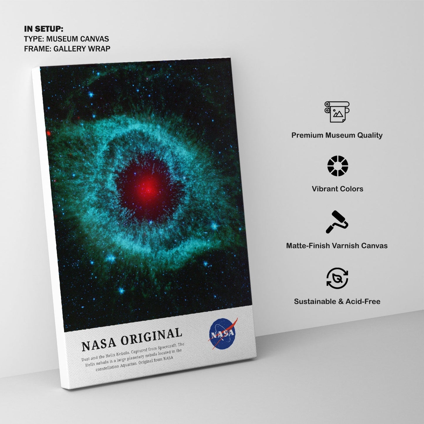Helix Nebula, NASA Art Posters