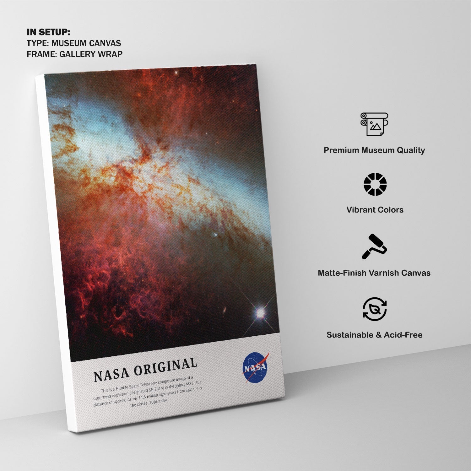Hubble Space, NASA Art Posters