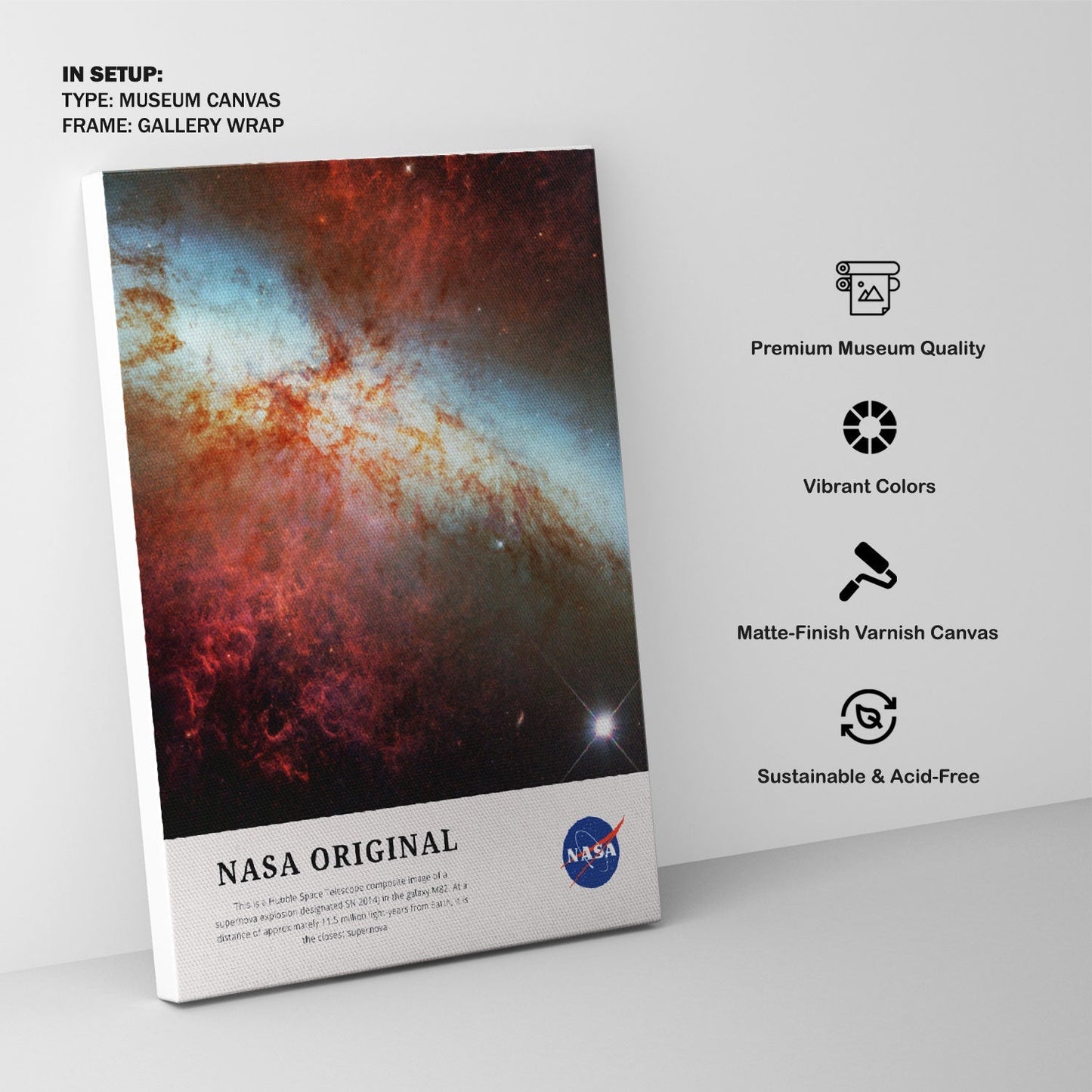 Hubble Space, NASA Art Posters