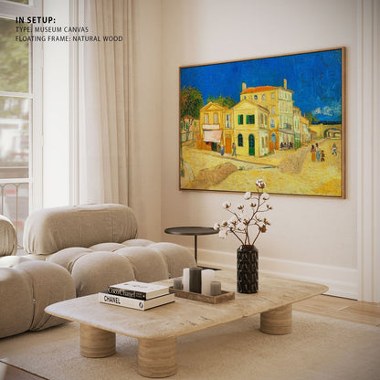 The yellow house by Vincent van Gogh, Big Canvas Paintings