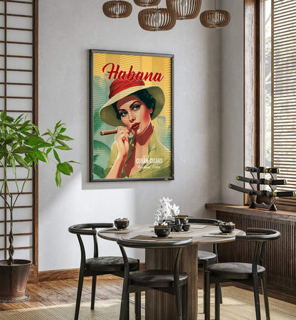 HABANA - CUBAN CIGARS , BAR & CAFE ART
