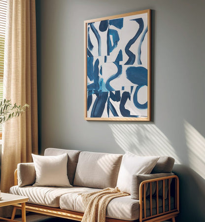 INDIGO SUMMER CAMP  , ABSTRACT PAINTINGS
