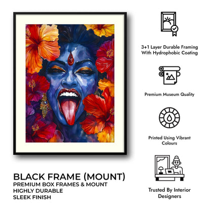 Goddess MahaKali  - Vastu Painting