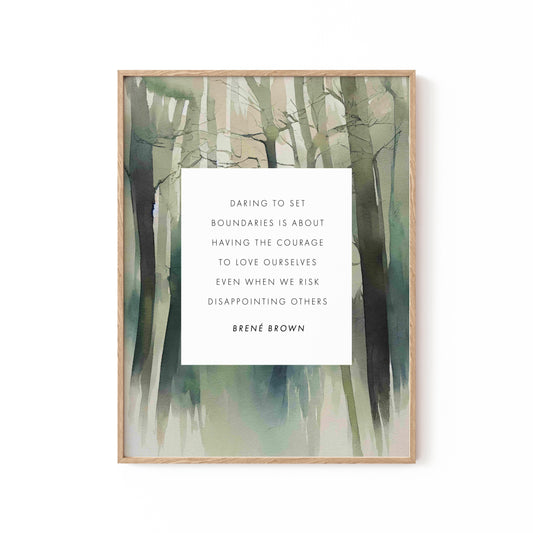 Boundaries, Motivational Poster