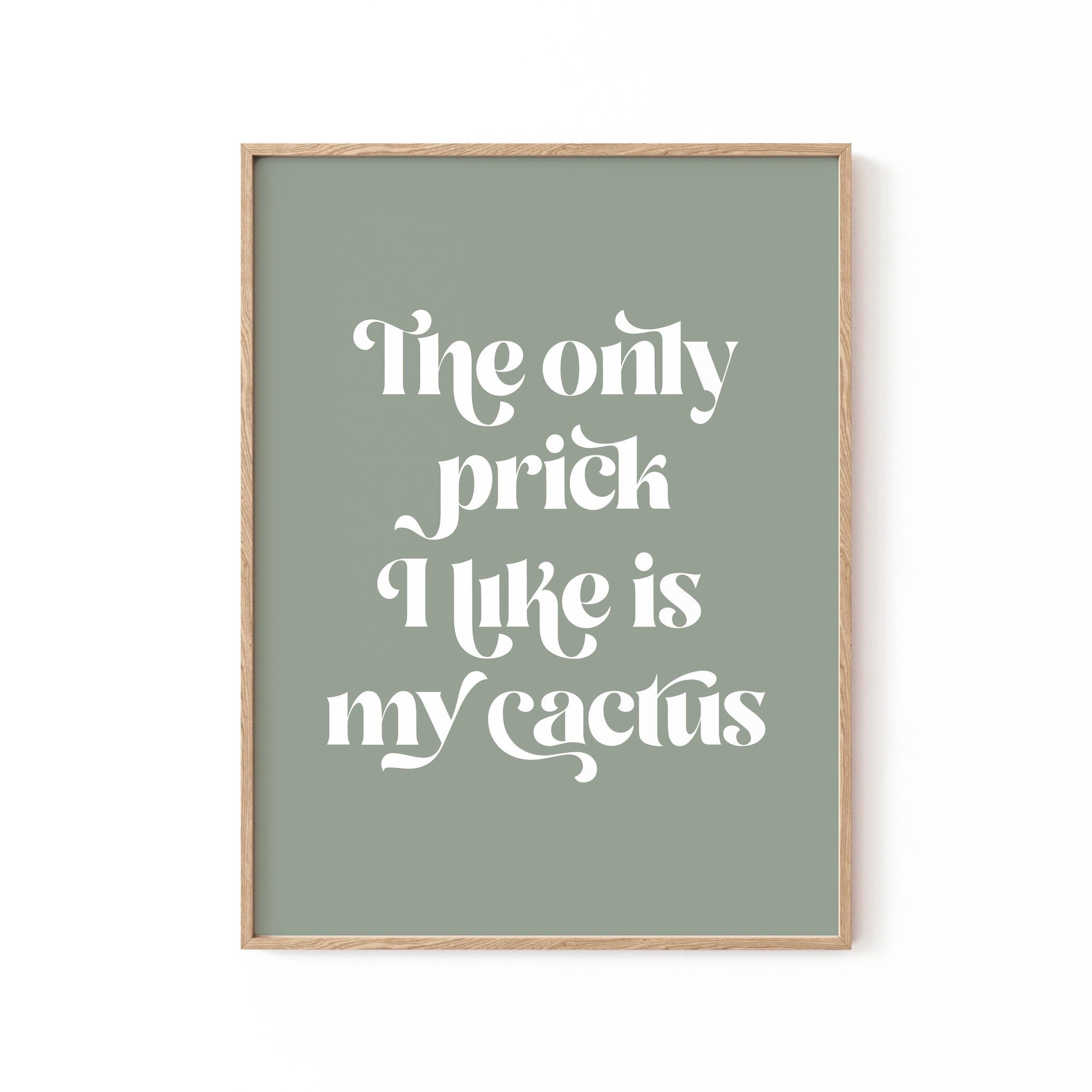 Cactus Prick, Motivational Poster