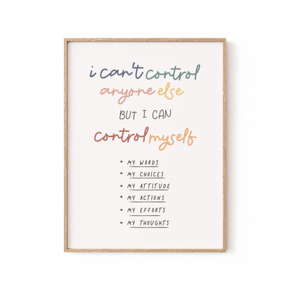 Control, Motivational Poster