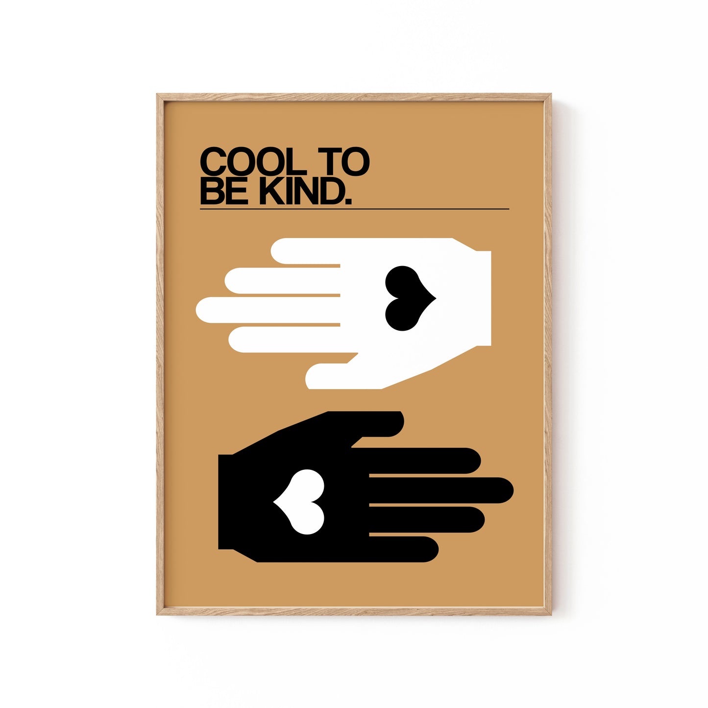 Cool To Be Kind Desert, Motivational Poster