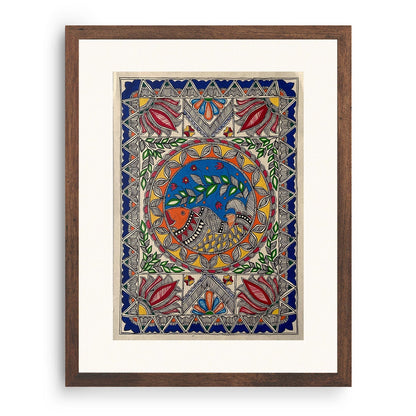 Fish rass, Madhubani Art, Madhubani Painting