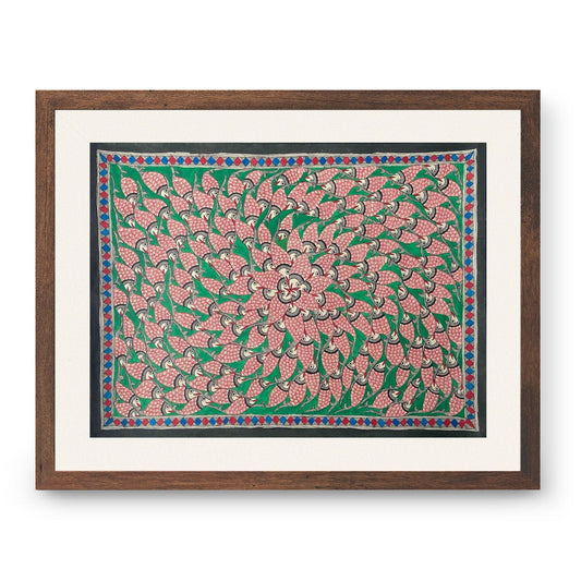 Fish rass, Madhubani Art, Madhubani Painting