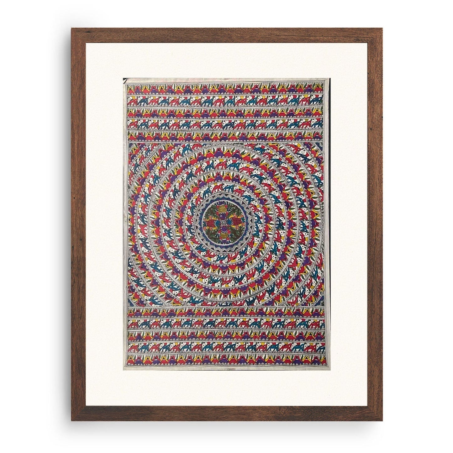 Fish rass, Madhubani Art, Madhubani Painting