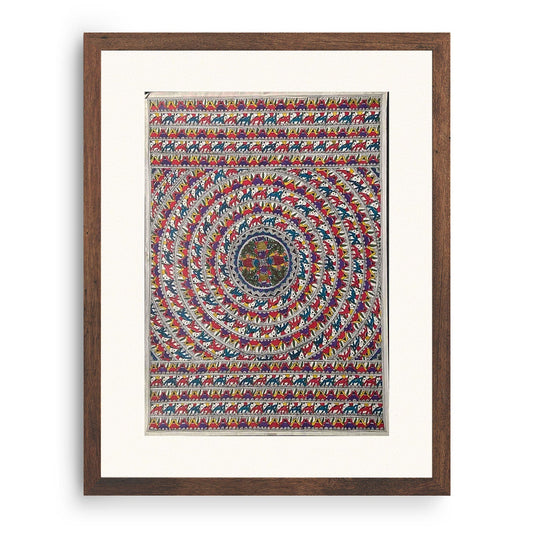 Fish rass, Madhubani Art, Madhubani Painting