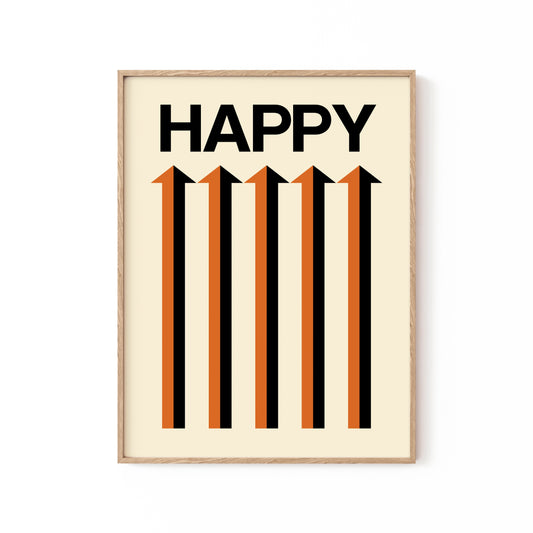 Happy Cream, Motivational Poster