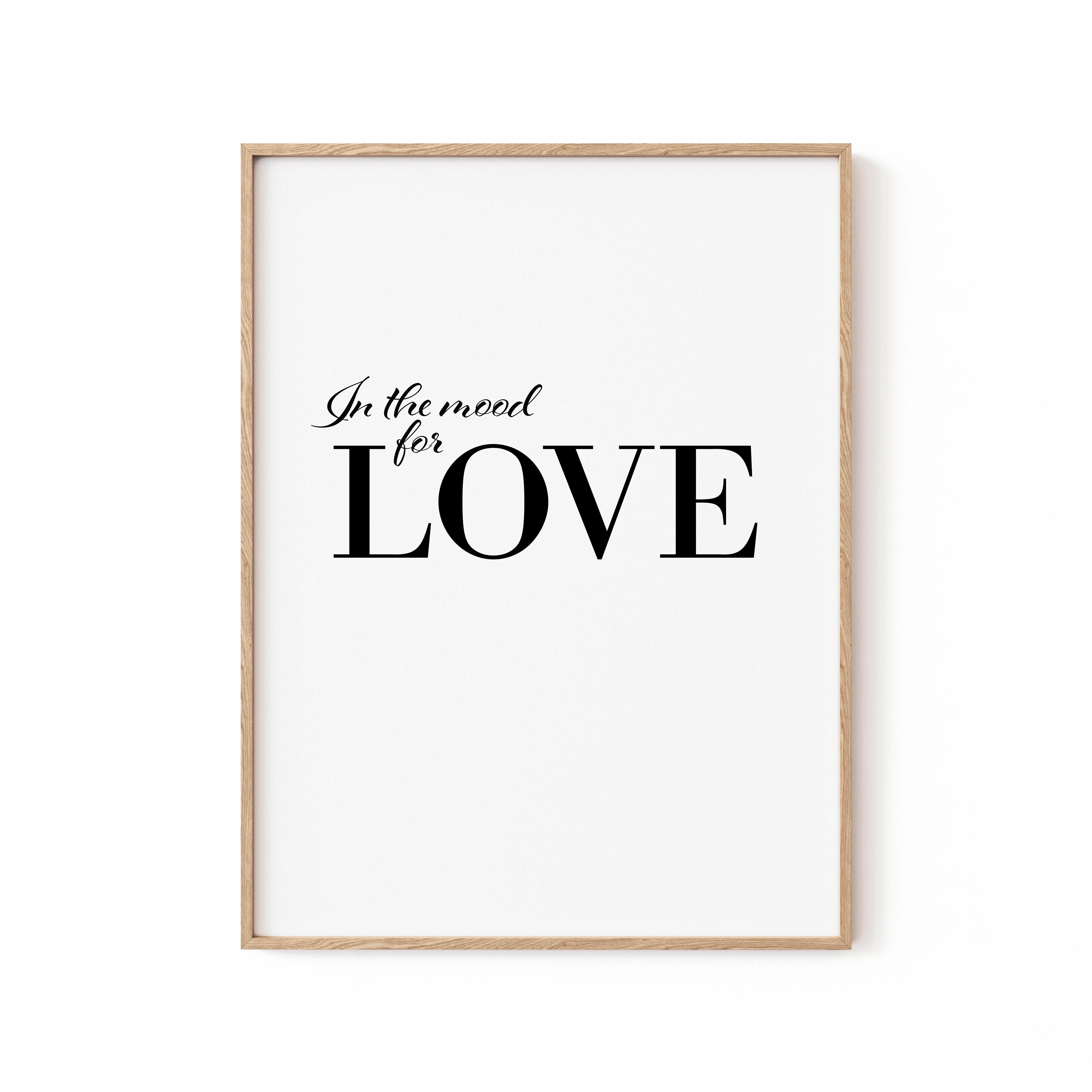 In the mood for love, Motivational Poster
