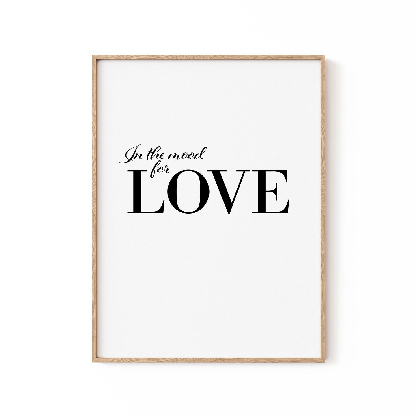 In the mood for love, Motivational Poster