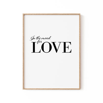 In the mood for love, Motivational Poster