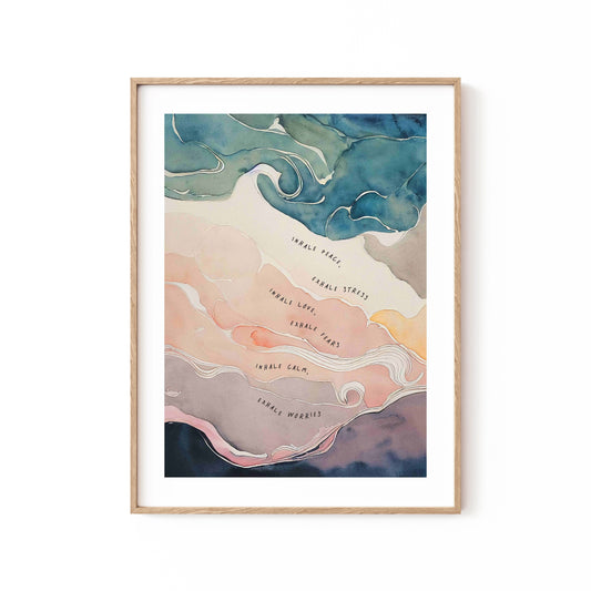 Inhalesequence, Motivational Poster