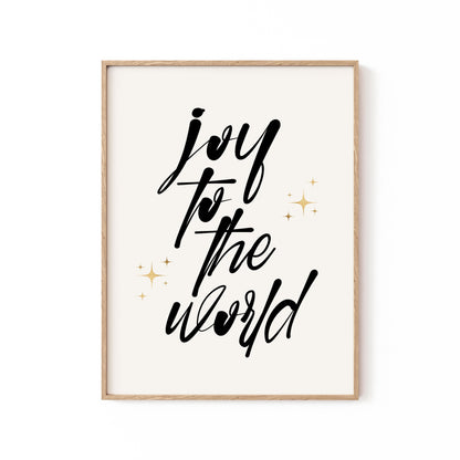 Joy To the World, Motivational Poster