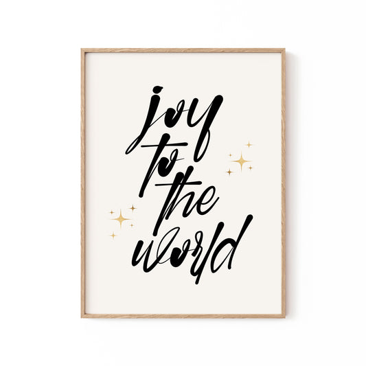 Joy To the World, Motivational Poster
