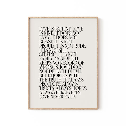 Love Is, Motivational Poster