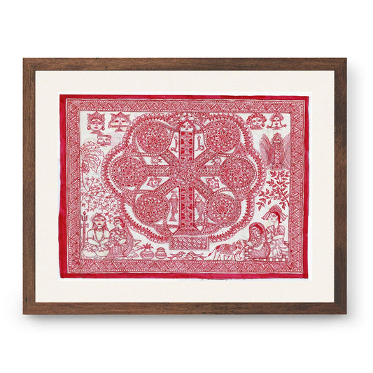 Saat Janmon ka Sankalp Kohbar Art