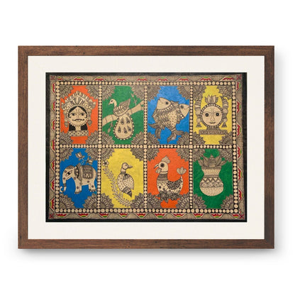 Mix of Madhubani, Madhubani Art, Madhubani Painting