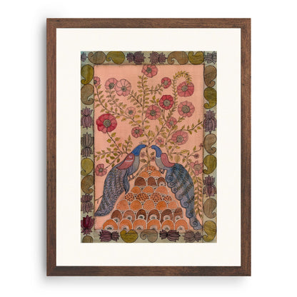 Madhubani Peacock Artwork