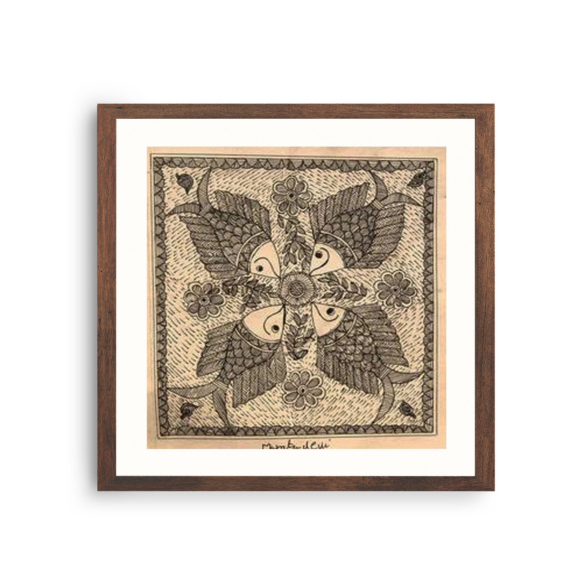 Madhubani Fishes Painting, Madhubani Art