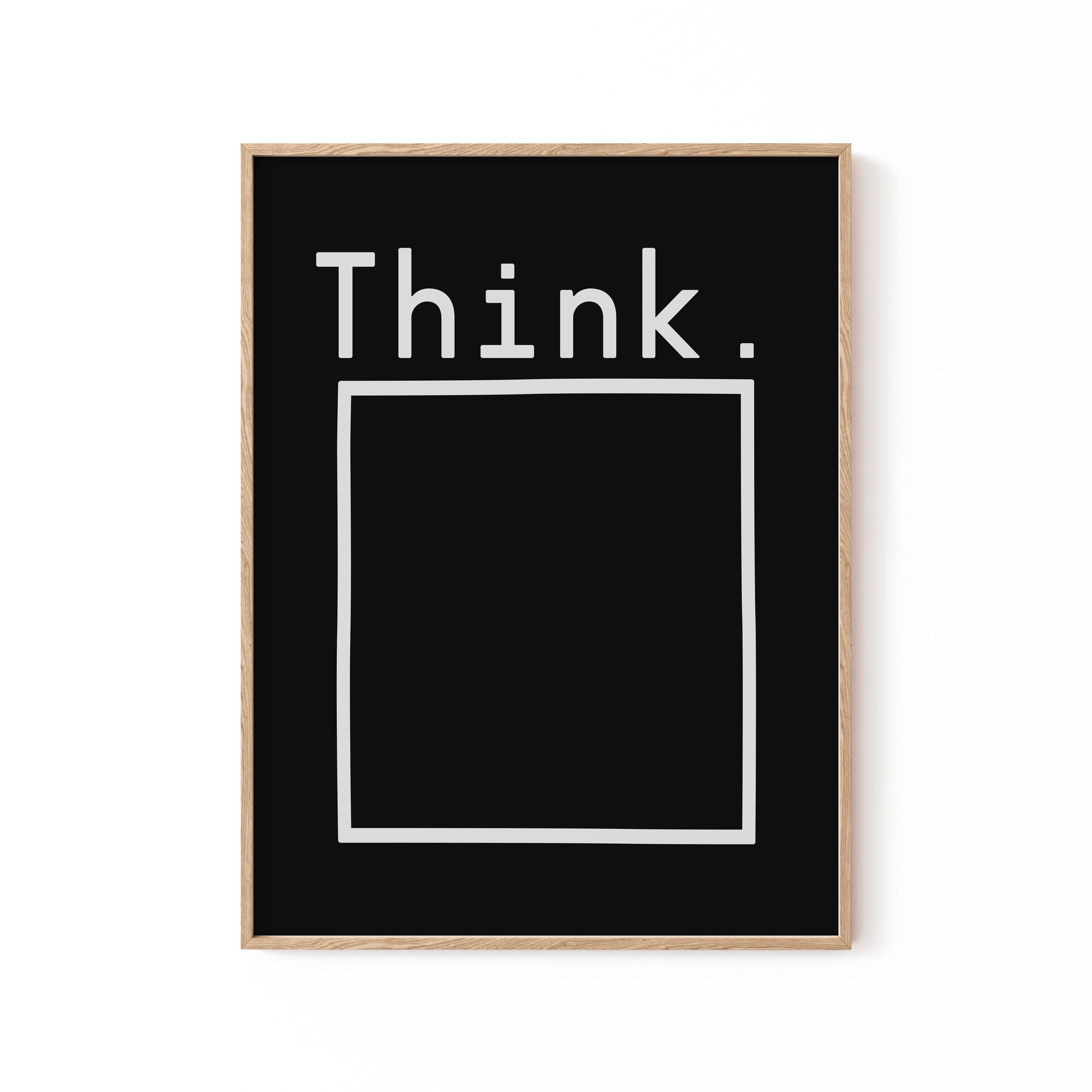 Outside the Box, Motivational Poster