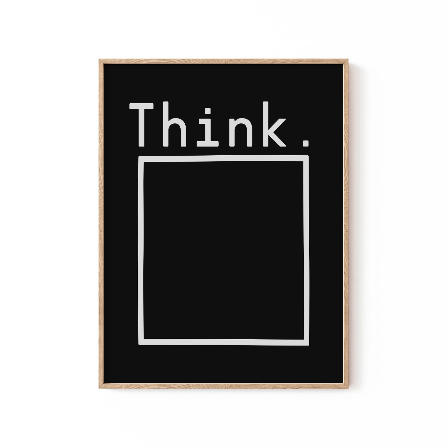 Outside the Box, Motivational Poster